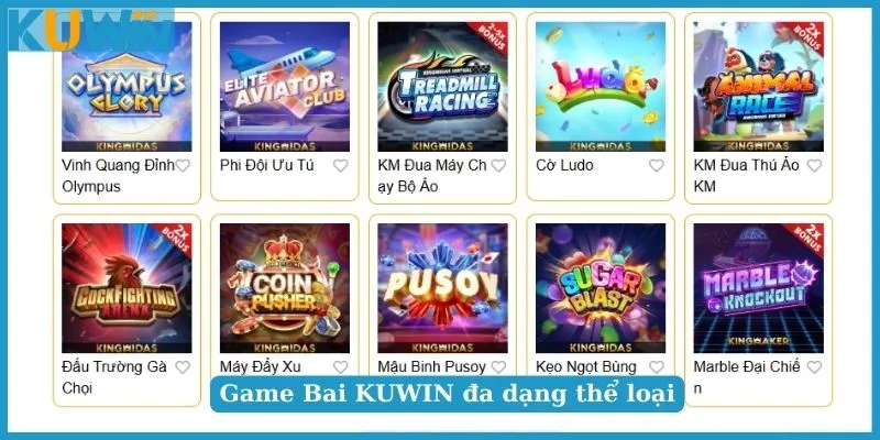 Game Bài KUWIN siêu phẩm giải trí đồ sộ 